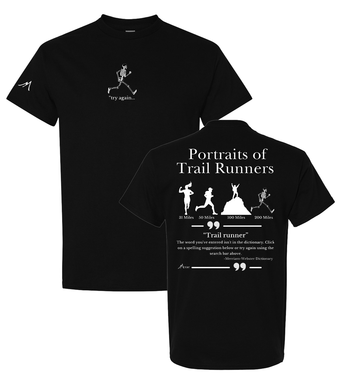 Try Again Tee - Black