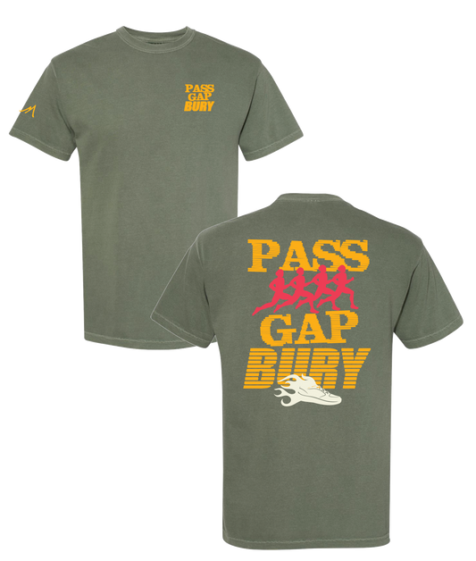 Pass Gap Bury - Moss Tee