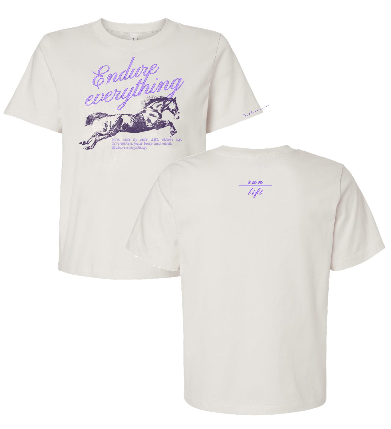 Limited Edition Endure Everything Tee + Signed Note from Sally McRae