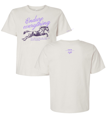 Limited Edition Endure Everything Tee + Signed Note from Sally McRae