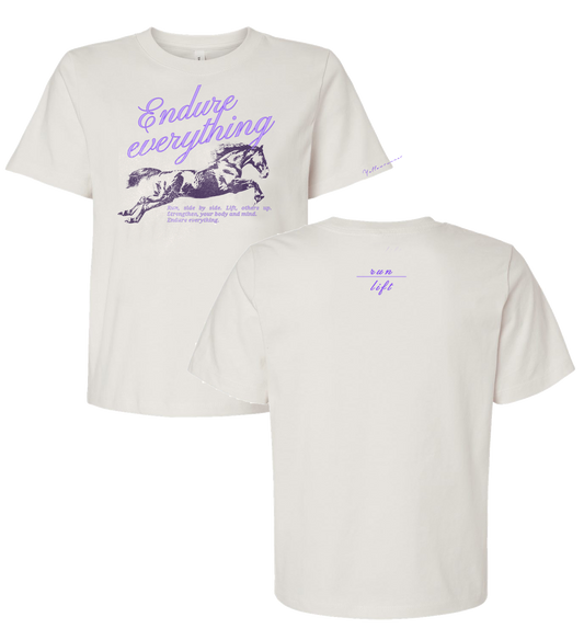 Limited Edition Endure Everything Tee + Signed Note from Sally McRae