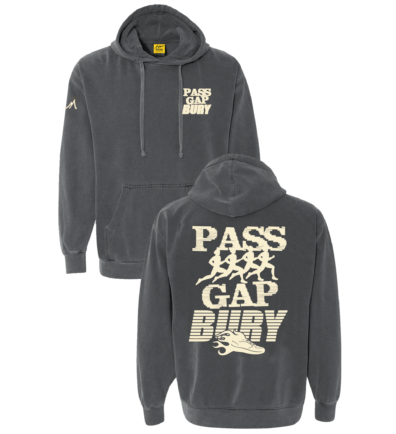 Pass Gap Bury - Pullover Sweat - Off White Print