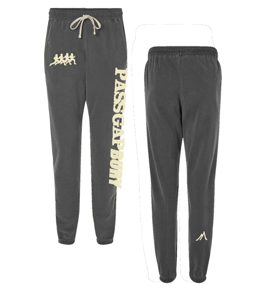 Pass Gap Bury - Sweatpants - Off White Print