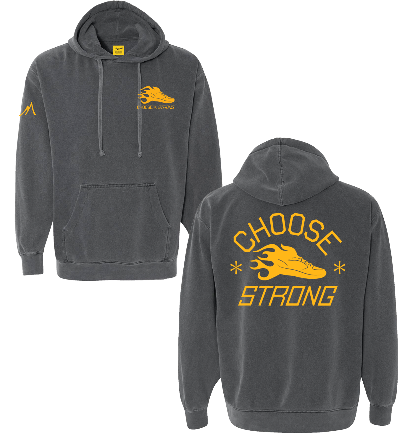 Choose Strong - Pullover Sweat - Yellow Ink