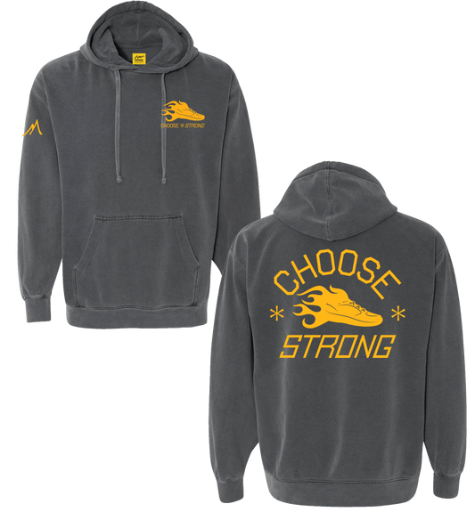 Choose Strong - Pullover Sweat - Yellow Ink