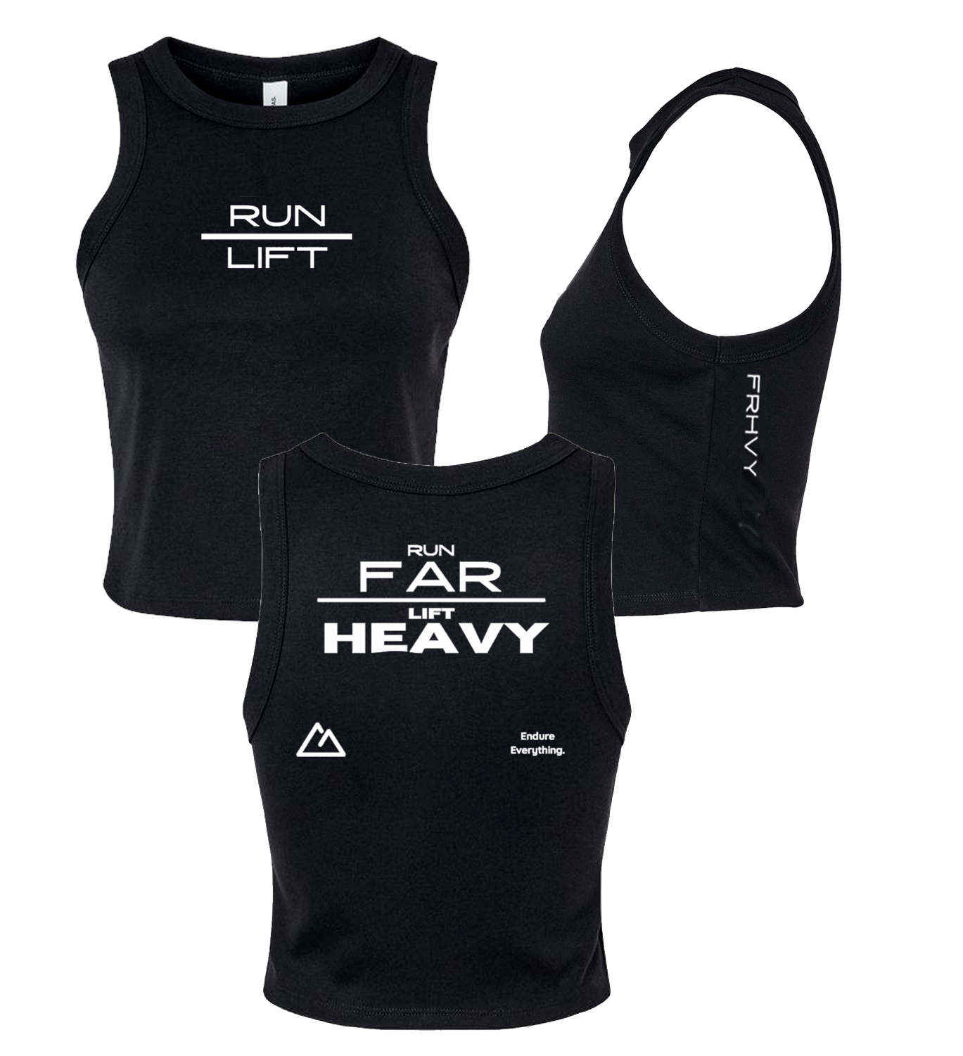RUN + LIFT Crop Tank