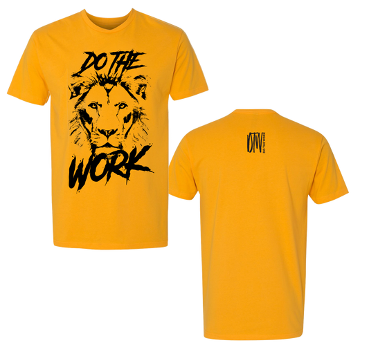 DTW Lion Gold Yellow Shirt
